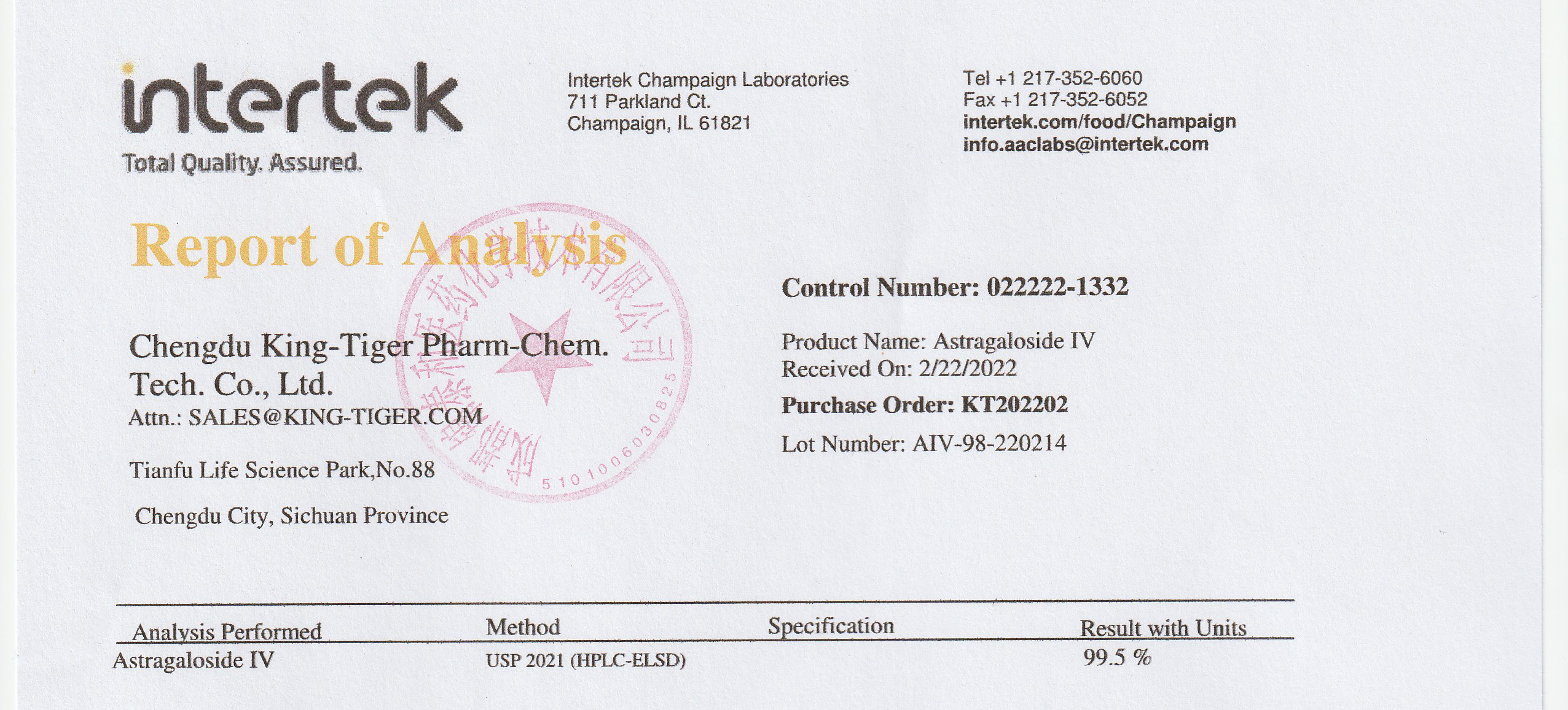 Astragaloside IV powder